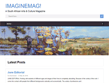 Tablet Screenshot of imaginemag.co.za